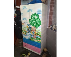 Thanh Lý Tủ Áo Trẻ Em 2 Cánh Cũ 0m8 x 1m7